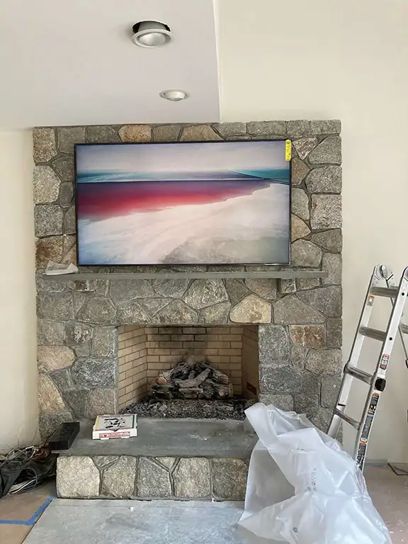 Home theater installation 1